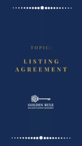 Listing Agreement
