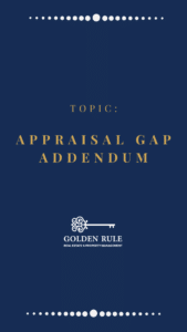 Appraisal Gap Addendum