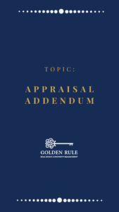Appraisal Addendum